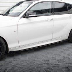 Street Pro Side Skirts Diffusers V.2 + Flaps for BMW 1 F20 M135i / M140i / M-Pack