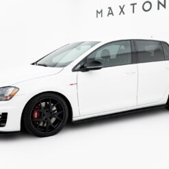 Alternative view of Street Pro Side Skirts Diffusers VW Golf 7 GTI