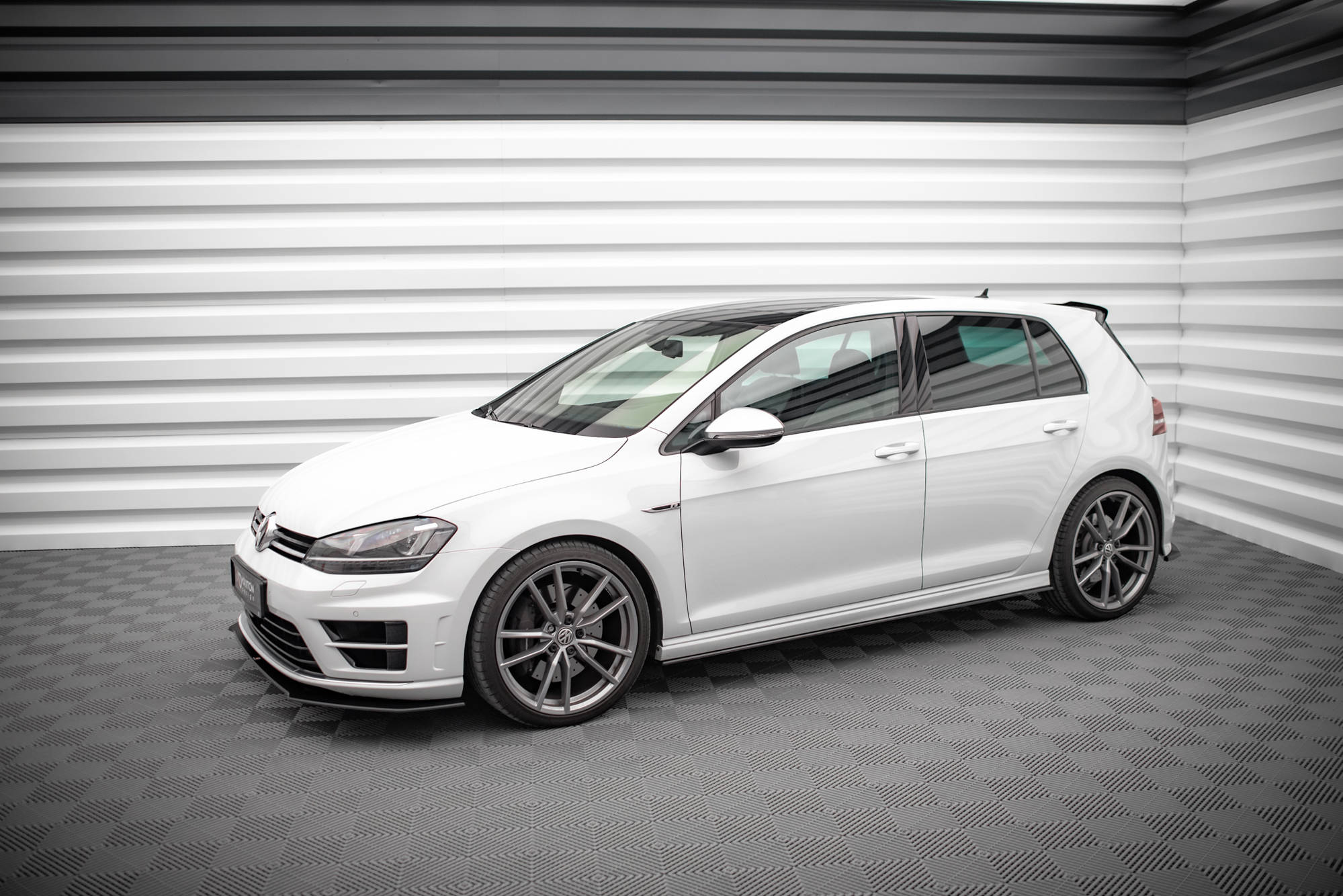 Street Pro Side Skirts Diffusers Volkswagen Golf R Mk7 - Image 2
