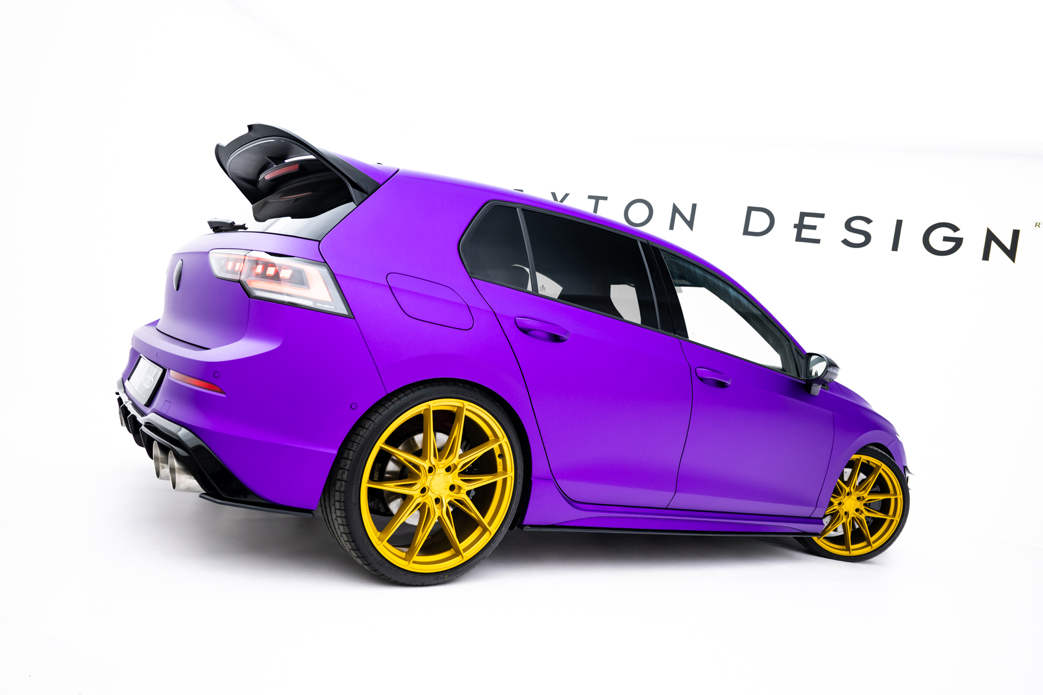 Street Pro Side Skirts Diffusers Volkswagen Golf R Mk8 Facelift
