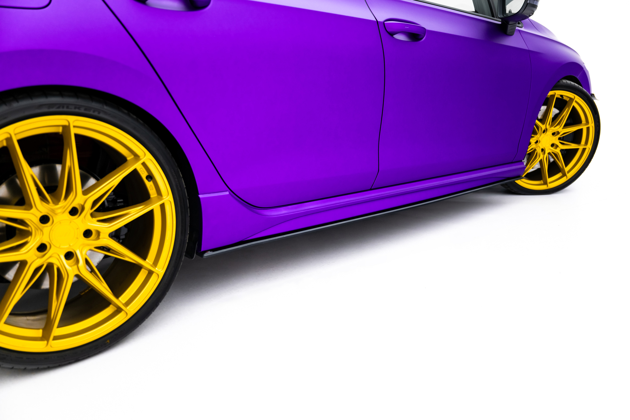 Street Pro Side Skirts Diffusers Volkswagen Golf R Mk8 Facelift - Image 4