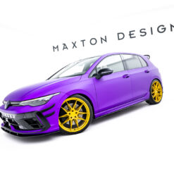 Alternative view of Street Pro Side Skirts Diffusers Volkswagen Golf R Mk8 Facelift