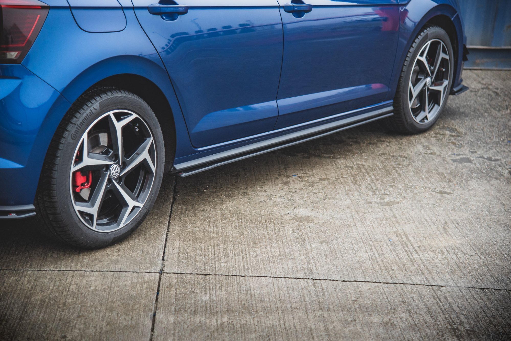 Street Pro Side Skirts Diffusers Volkswagen Polo GTI Mk6 - Image 3