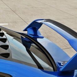 Alternative view of The extension of the rear window Subaru WRX STI