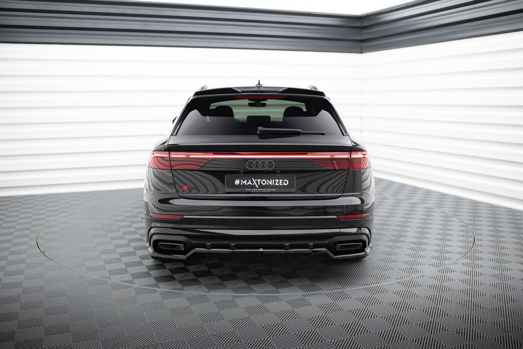 Upper Spoiler Cap 3D Audi Q8 / SQ8 / Q8 S-Line Mk1 - Image 2