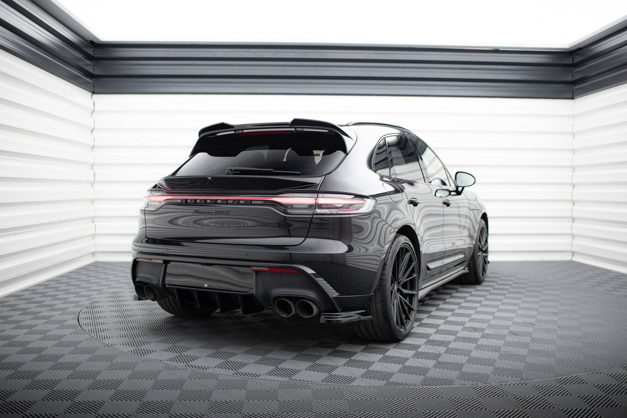 Upper Spoiler Cap 3D Porsche Macan GTS Mk1 Facelift 2 - Image 2