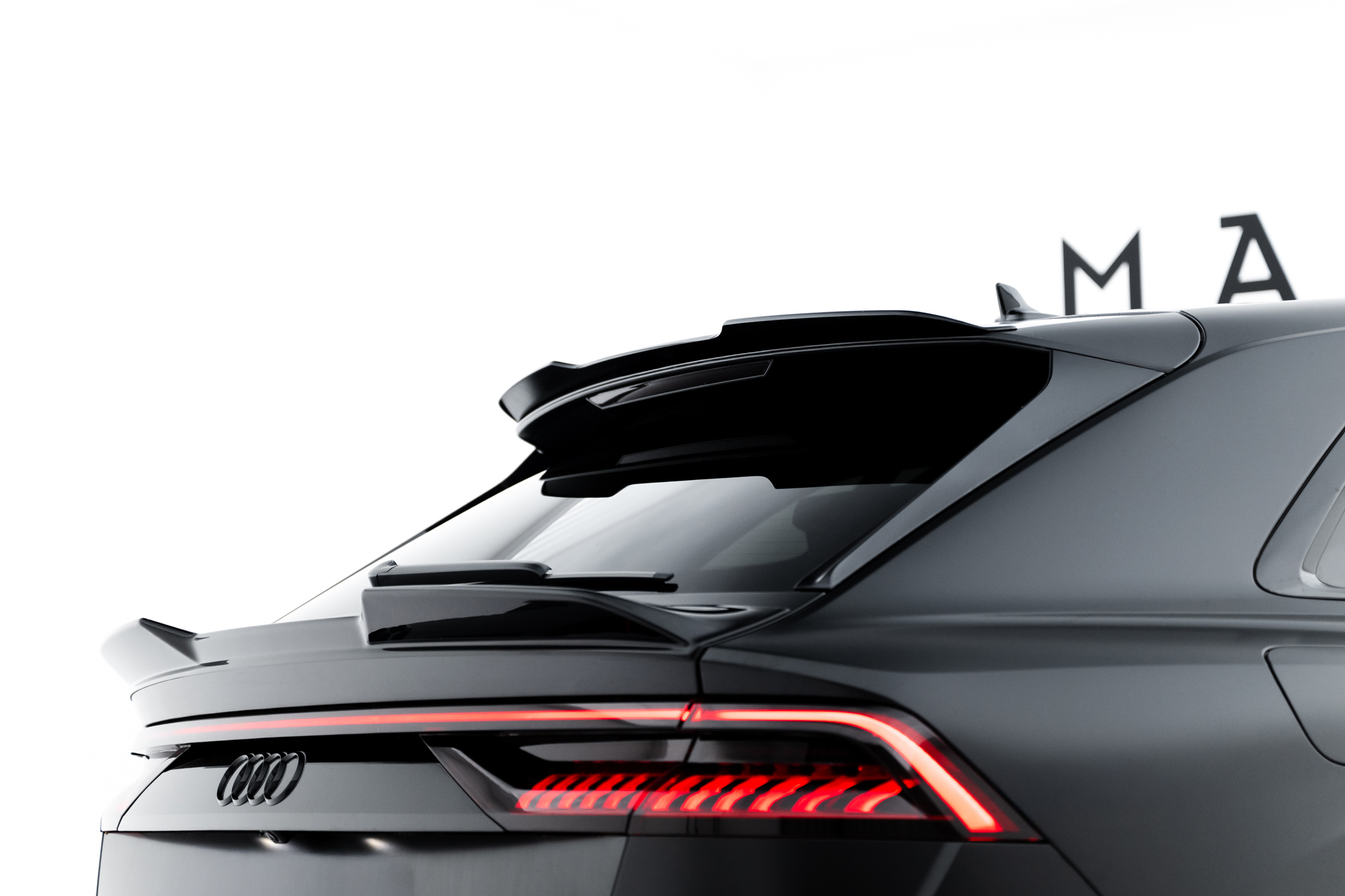 Upper Spoiler Cap Audi Q8 / Q8 S-line / SQ8 Mk1 / Mk1 - Image 2