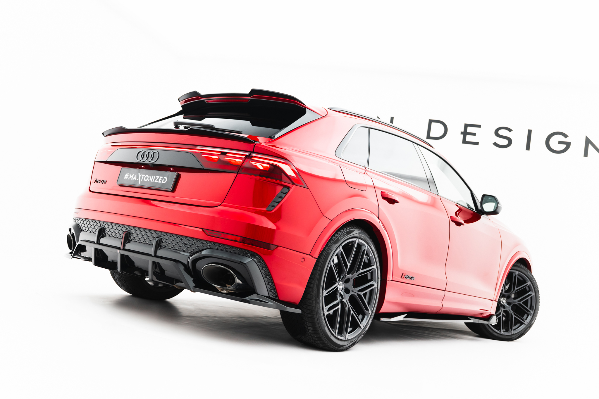 Upper Spoiler Cap Audi RSQ8 Mk1 Facelift - Image 4