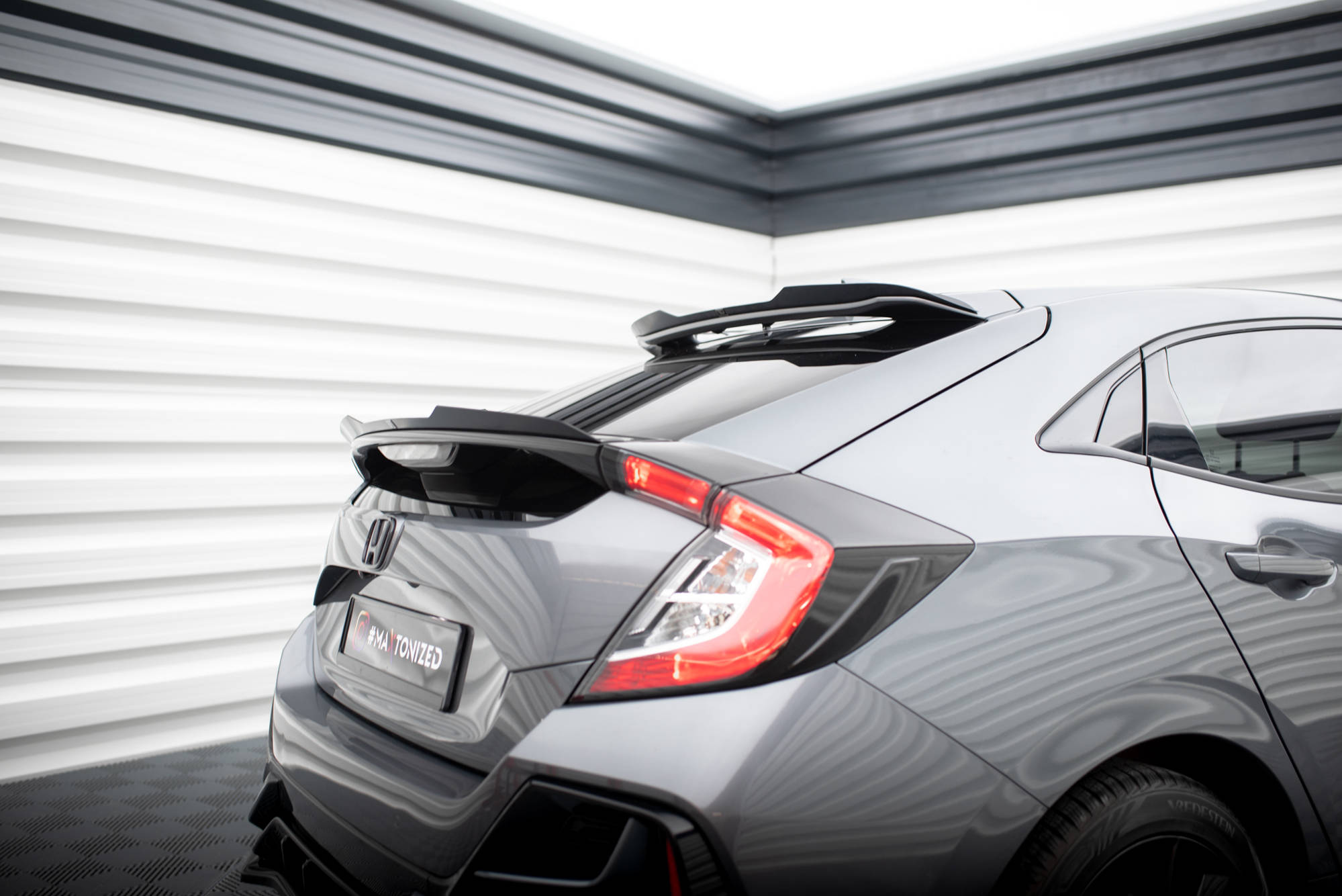 Upper Spoiler Cap Honda Civic Sport Mk 10 - Image 5