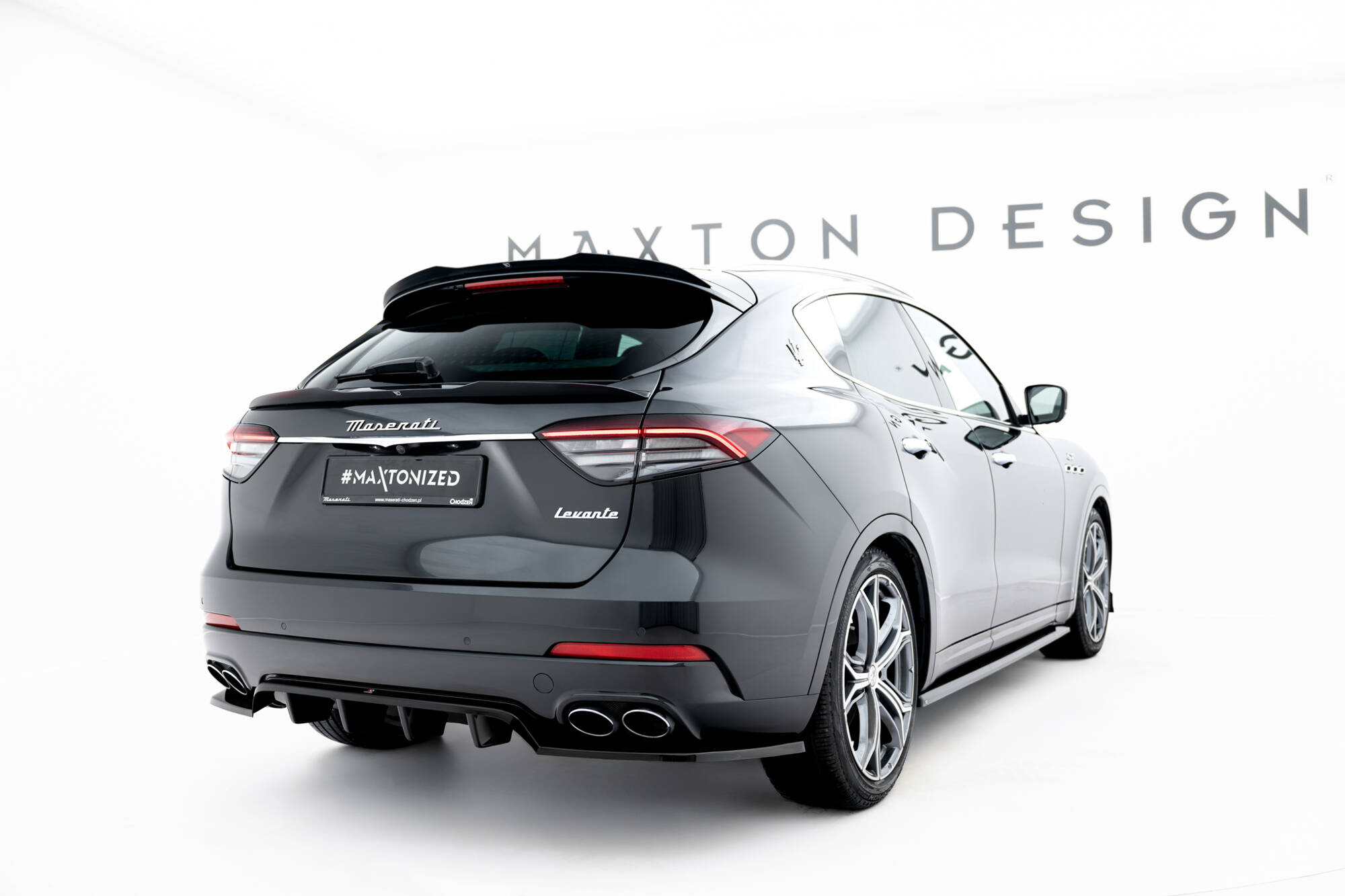 Upper Spoiler Cap Maserati Levante GT Mk1 Facelift - Image 2