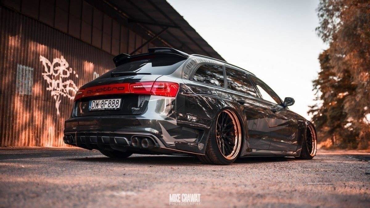 Wide Body Audi S6 C7 Avant + Set Of Splitters - Image 10