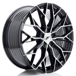 JR Wheels JR49 20x9 ET20-51 5H BLANK Gloss Black Machined Face