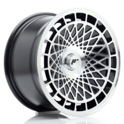 JR Wheels JR14 15x8 ET25 4x108 Gloss Black Machined Face