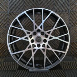 Jante PESA 18x8 ET45 5X112 - BLACK MACHINED FACE