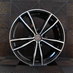 Jante PESA 19x8 ET25 5X112 - BLACK MACHINED FACE
