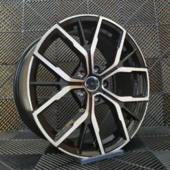 Jante PESA 18x8 ET25 5X112 - BLACK MACHINED FACE