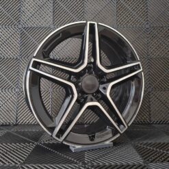 Jante PESA 18x8 ET35 5X112 - BLACK MACHINED FACE
