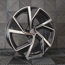 Jante PESA 19x8.5 ET35 5X112 - BLACK MACHINED FACE