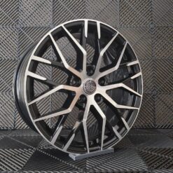 Jante PESA 20x9 ET35 5X112 - BLACK MACHINED FACE