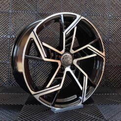 Jante PESA 18x8 ET35 5X112 - BLACK MACHINED FACE