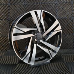 Jante PESA 16x7 ET25 4X108 - BLACK MACHINED FACE