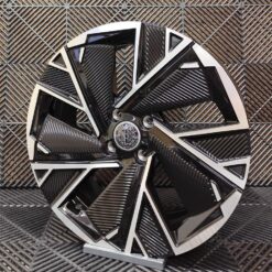Jante PESA 16x6.5 ET37 4X100 - BLACK MACHINED FACE