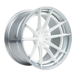 ZP.MODULAR 1 20x11 ET40 5x120 - SUPER DEEP CONCAVE - White Center / Pur Aluminum Lip