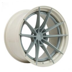 ZP.MODULAR 1 20x11 ET40 5x120 - SUPER DEEP CONCAVE - Grey Center / Vanilla Ice Lip