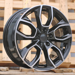 Jante SKODA H593 R16x7 ET45 5x112 - Black Partial Polished