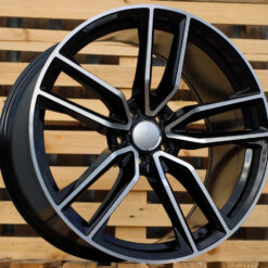 Jante MER R20x8.5 ET30 5x112 - Black Polished+Powder Coating