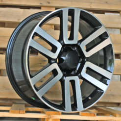 Jante Toyota R20x8.5 ET30 6x139.7 - Black Polished
