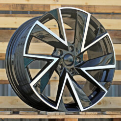 Jante SKODA FE181 R18x8 ET41 5x112 - Black Polished