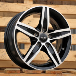 Jante RACIN R14x6 ET35 5x100 - Black Polished