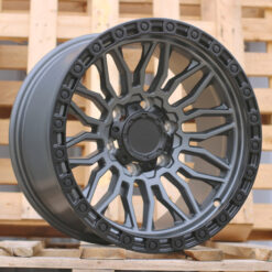 Jante 4X4 R17x9 ET 6x139.7 - D Gun Metal+Matt Lip