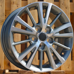 Jante TOYOT L1051 R16x6.5 ET39 5x100 - Grey Polished