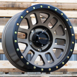 Jante 4X4 H1003C R17x9 ETnull 5x150 - C Matt Bronze + Black Lip