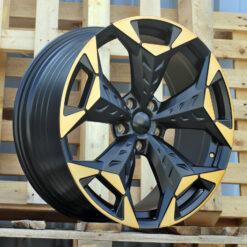 Jante CUPRA YF5717 R18x8 ET38 5x112 - Black Polished Half Matt Cooper
