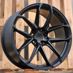 Jante Porsche R21x10 ET19 5x112 - Black Half Matt