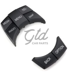 Conjunto de 5 Botões IDRIVE NBT BMW SÉRIE 1/2/3/4/5/6/7 X3 X4 X5 X6