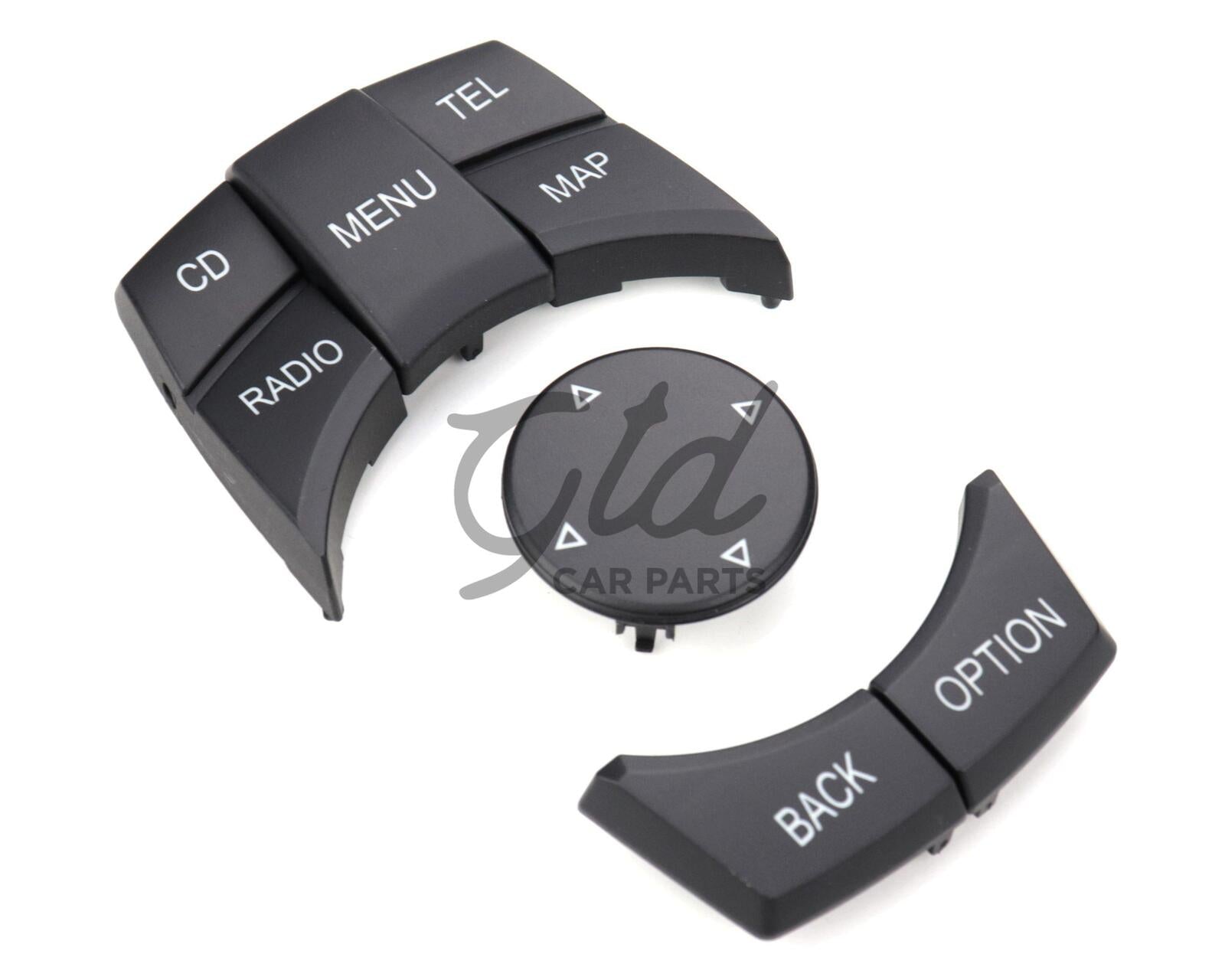 Pack 6 Botões IDRIVE CIC BMW 1/2/3/4/5/6/7 X3 X4 X5 X6 - CD
