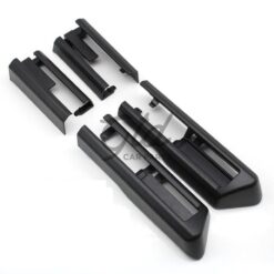 Pack 4 Frisos para Calhas Bancos Preto BMW 5 5GT 7 F10 F01 F07 LCI