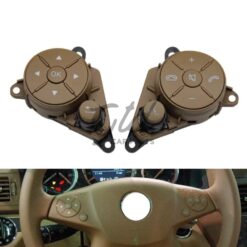 Alternative view of Comandos Volante Amarelo Mercedes-Benz Classe C E GLK W212 W207 W204 2008-2014
