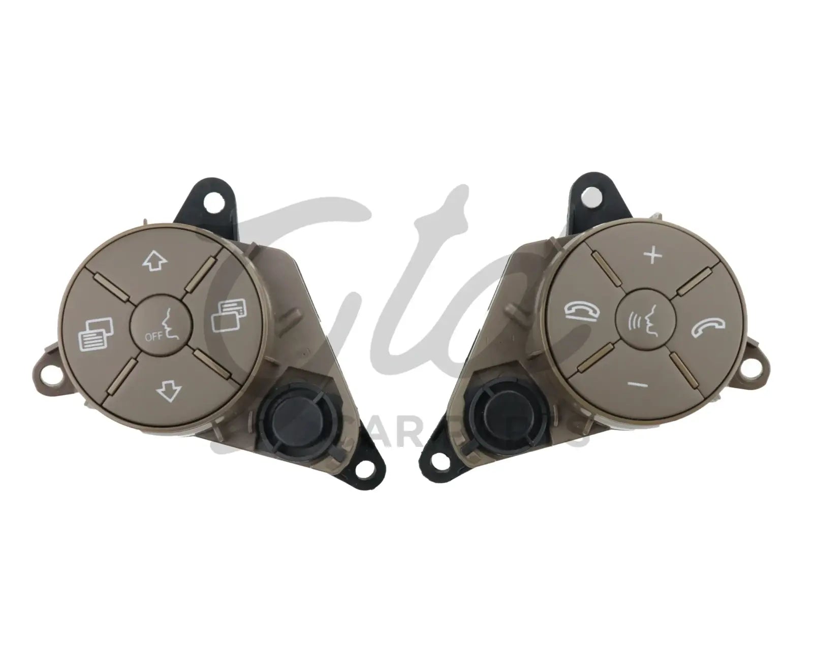 Comandos Volante Castanho Mercedes-Benz Classe R CLS SLK W251 W164 W219 W230 2009-2012