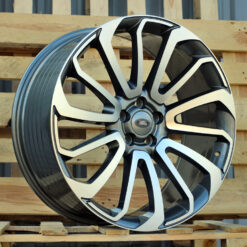 Jante LAND BY959 R22x9.5 ET45 5x120 - Grey Polished