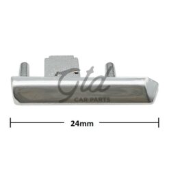 Alternative view of 2x Clips Cromados de Módulo AC BMW X5 X6 F15 F16 2014-2018