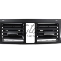 Ventilação Central Frontal Preta Mercedes-Benz Classe C W204 2007-2011 S/ Recorte p/ Botões