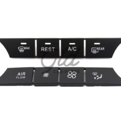 Alternative view of Conjunto de 8 Botões Módulo Ar Condicionado Mercedes-Benz ML GL GLS W166 W292 2012-2019 Versão C