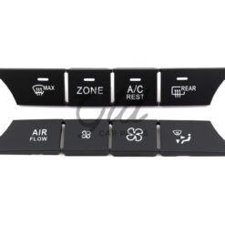 Alternative view of Conjunto de 8 Botões Módulo Ar Condicionado Mercedes-Benz ML GL GLS W166 W292 2012-2019 Versão E