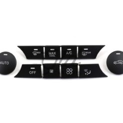 Alternative view of Conjunto de 10 Botões Módulo Ar Condicionado Mercedes-Benz Classe C W204 GLK 2007-2012 Versão B