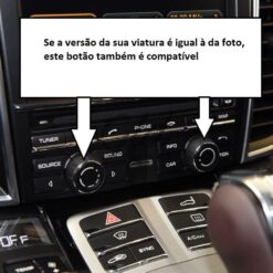 Alternative view of Botão Volume Direito Rádio Tablier Porsche Cayenne Panamera Macan 7P5 970 95B